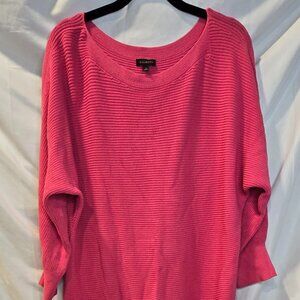 Talbots Pink Knited Sweater Size Large  Oversized